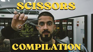 💈 ULTIMATE Scissor Compilation ASMR [upl. by Lehcin696]