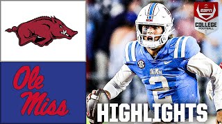 Arkansas Razorbacks vs Ole Miss Rebels  Full Game Highlights [upl. by Alamac]