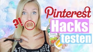 5 verrückte PINTEREST HACKS im TEST  VERLOSUNG  Dagi Bee [upl. by Bohlin]