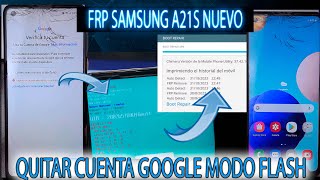 FRP SAMSUNG A21s METODO DOWNLOAD NUEVA SEGURIDAD QUITAR CUENTA GOOGLE A217 EXYNOS ANDROID 12 13 [upl. by Nilson]