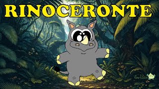 El Rinoceronte información para NIÑOS 🦏 Canción Infantil 🎶 [upl. by Upshaw755]