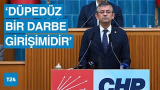 Yargıtay’ın kararı sonrasında açıklama yapan Özgür Özel Halkı bu kalkışmayı bastırma davet ediyoruz [upl. by Pradeep]