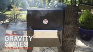 How to Use Masterbuilt Gravity Series 560 Grill  Smoker [upl. by Tarttan]