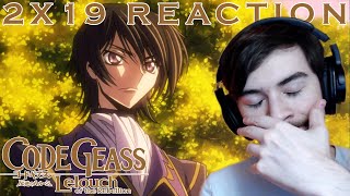 Lelouch is Alone CODE GEASS 2x19 FIRST REACTION [upl. by Achilles738]