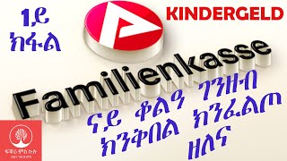 Familienkasse wichtiges zum Kindergeldantrag ናይ ቆልዓ ገንዘብ ክንቅበል ክንፈልጦ ዘለና [upl. by Carisa]