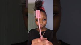 curlyhairstyles curly edgestutorial hairstyles curlyhair naturalhaircare naturalhair curls [upl. by Noreen]