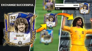 EXCHANGING 93 GULLIT  The Best CM in FC Mobile [upl. by Nylrem]