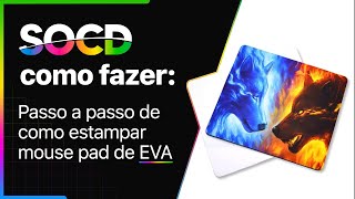 Como Sublimar Mouse Pad de EVA [upl. by Sekyere]