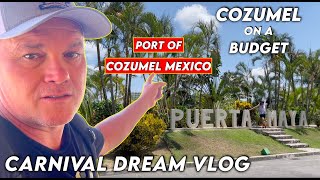 Cozumel On A Budget Cheap Hidden Gems Beyond The Port Of Cozumel Mexico [upl. by Arraeic]