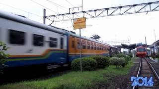 Kompilasi KA  Cirebon Ekspres Kebanggaan Wong Cirebon [upl. by Heigho]