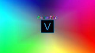 How to Do A Rainbow Color Effect  Sony Vegas 16 Tutorial [upl. by Eilesor]