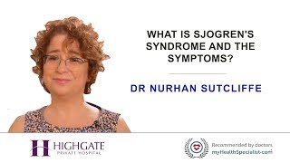 What is Sjogrens syndrome and the symptoms [upl. by Elrahc]