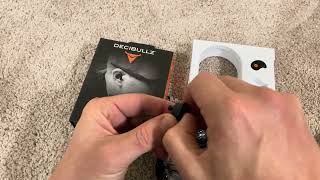 Earplugs that Reduce Sound But Still Let You Hear  Decibullz Review [upl. by Lupe]