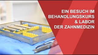 Ein Besuch im Behandlungskurs und Labor der Zahnmedizin an der Uni Leipzig [upl. by Aynwad]