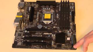 ASRock Z77 PRO4M Close Look [upl. by Leaper]