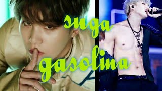 SUGA BTS FMV Gasolina Daddy Yankee [upl. by Asir]