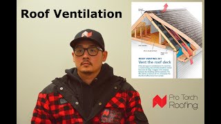 PROPER ROOF VENTILATION IN BC [upl. by Arrimat]