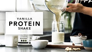 Vanilla Protein Shake  Vegan Friendly [upl. by Bultman]