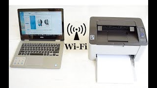 Easy WiFi connection Setup for any Samsung Laser Printer [upl. by Acireit]