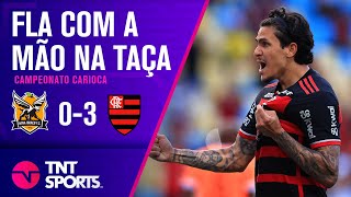 PEDRO MARCA DOIS FLA SE APROVEITA DE GOL CONTRA E FICA PERTO DO TÍTULO  NOVA IGUAÇU 0X3 FLAMENGO [upl. by Aelram]