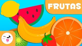 LAS FRUTAS  Vocabulario para niños [upl. by Eerual]