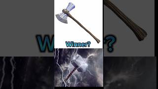 Mjolnir vs stormbreaker thor hammeraxe mcu [upl. by Hach]