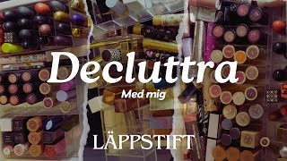 Declutter Höst 2024 Läppstift [upl. by Ahsinnor725]