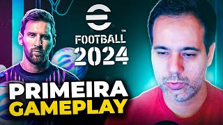 EFOOTBALL 2024  MELHOROU OU É JOGO MOBILE [upl. by Imuy]