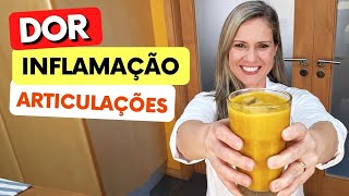 Suco para DORES INFLAMAÇÃO e ARTICULAÇÕES Fácil Barato Gostoso e Saudável [upl. by Theobald]