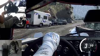 Dirt Rally 20  Rallye Monte Carlo  Lancia Stratos Onboard [upl. by Llacam]