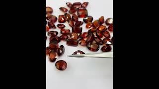 Hessonite Gomedh Ceylon Cutting [upl. by Lytle]