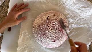 Scoring sourdough for beginners [upl. by Hasin631]