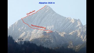 Alpspitze Nordwandsteig [upl. by Catharina108]