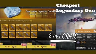 Buying Full Double Legendary Crate CODM  MX9 Exostatic amp ZRG Ticket to Hell [upl. by Kerin428]