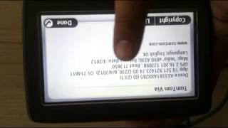 HowTo Update Maps on TomTom Via 100120125 GPS Device [upl. by Nohsad]