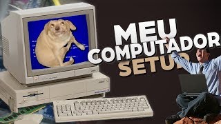 MEU COMPUTADOR  SETUP COMPREI UMA PLACA DE VÍDEO [upl. by Nnylsoj]