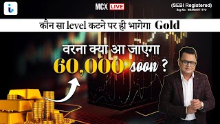 Mcx Live Trading  Commodity Market Target for 130324  Crude OilNatural GasGoldSilver amp Copper [upl. by January]