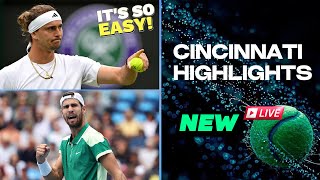 Alexander Zverev vs Karen Khachanov  Easy Win amp Highlights  Cincinnati Open 2024 [upl. by Nickerson]