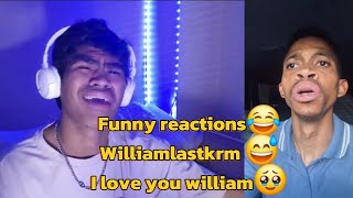 funny reaction😂 William Last KRM I love you bro 🥹😅encohumildewilliamlastkrm funnyreactionsTL🇹🇱 [upl. by Valenba]