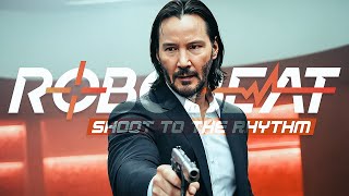 John Wick in ROBOBEAT 4K Custom Songs [upl. by Panther]