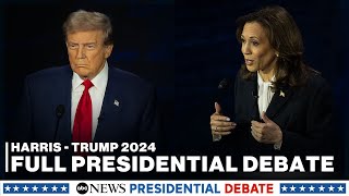 DEBATE REPLAY VP Harris and former President Trump l ABC News Presidential Debate [upl. by Arihsat450]