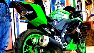 R15 V3 bs6 full Modified r15 v3 Yamaha r15 bs6 modified how to modified bike [upl. by Agnesse]