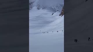 More summer skiing chamonix summerski aiguilledumidi [upl. by Yttik]