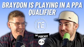 Outstanding JOOLA Questions Braydon is Playing in a PPA Qualifier PPA Upsets and More  EP 34 [upl. by Ahtabbat]