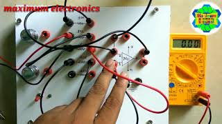 To study of operatinal amplifierop amp as subtractordifferentiator [upl. by Enirehtahc21]