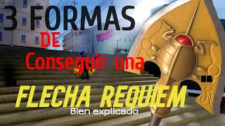 YBA 3 formas de conseguir una flecha requiem Bien explicado [upl. by Shields660]