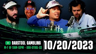 Barstool Sports Picks Central  Friday October 20th 2023 [upl. by Soelch215]