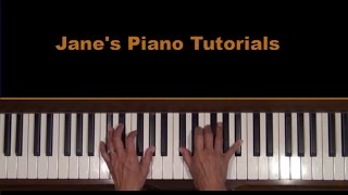 California Dreamin Mamas and Papas Piano Tutorial [upl. by Eelek743]