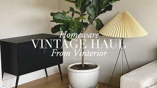 AD Vintage Homeware Haul from Vinterior [upl. by Eadith]