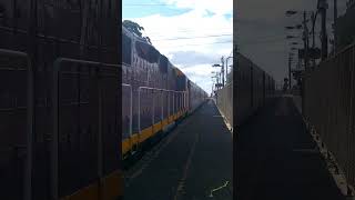 N453 City of Albury Departs North Geelong on up Warrnambool service train railway viralshort [upl. by Ytrebil]